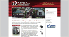 Desktop Screenshot of pkhousing.com